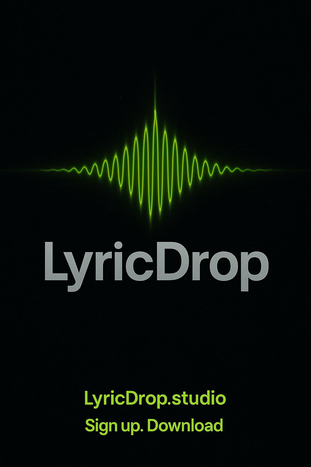 LyricDrop Virtual Music Label Cover